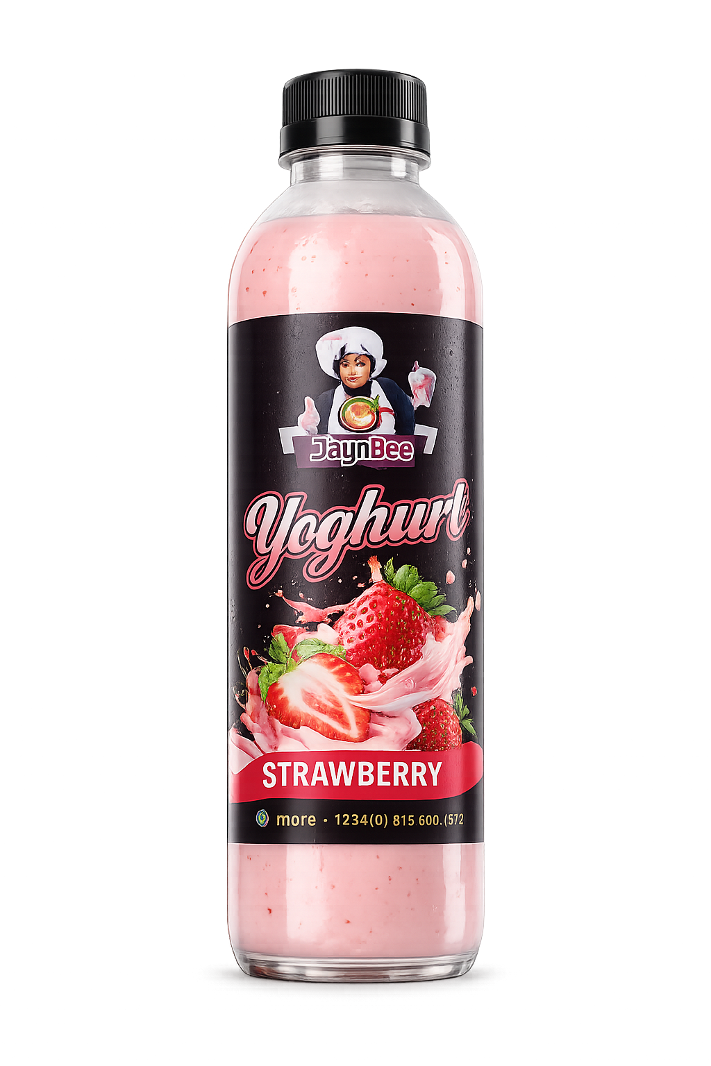 Strawberry yoghurt
